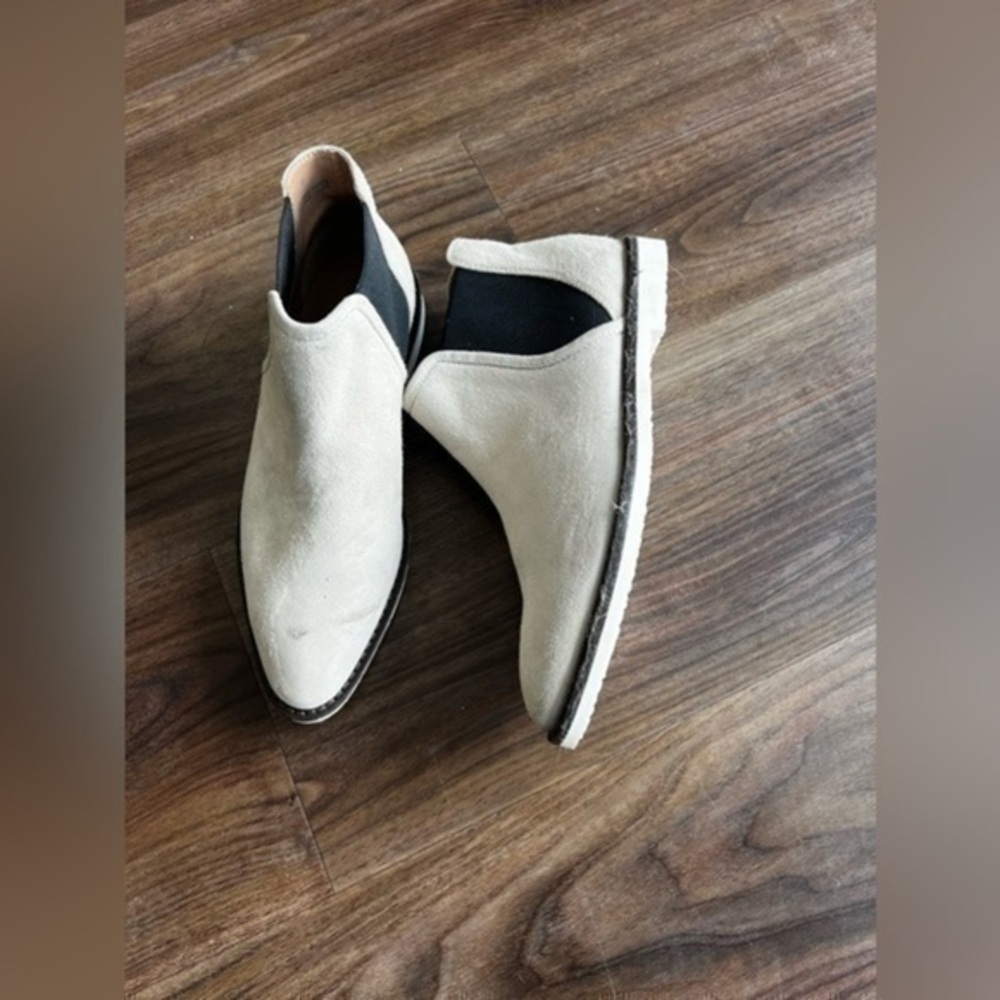 NEW J Crew Low chelsea boots Shoes Size 6 Wet Boulder Suede $228 B9770
